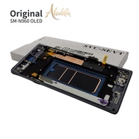 OLED souple N960 Service Pack LCD pour Samsung Galaxy Note 9 téléphone portable pièces réparées LCD avec assemblage de cadre