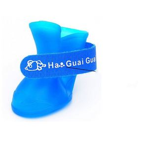 Waterproof Non-slip Pet <b>Dog</b> <b>Shoes</b> Outdoor Rain Boots Cat <b>Dog</b> Cover Foot Soft Rain <b>Shoes</b> Pet <b>Shoes</b> Candy Color Portable Supplies - Product Image 3