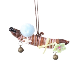 Wholesale Handicraft DIY Crescent Shaped Fruit Shell Accessory Kit Handmade Hanging Pendant For Gift And Home Decoration - Product Image 1