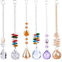 Accueil Hanging Windows Diy Décoration Libellule Arc-En-Ange Gardien Cristaux