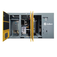 Compresseur de sécheur d'air intégré, 110 kW 150 CFM, conception tout-en-un pour gagner de la place dans l'atelier