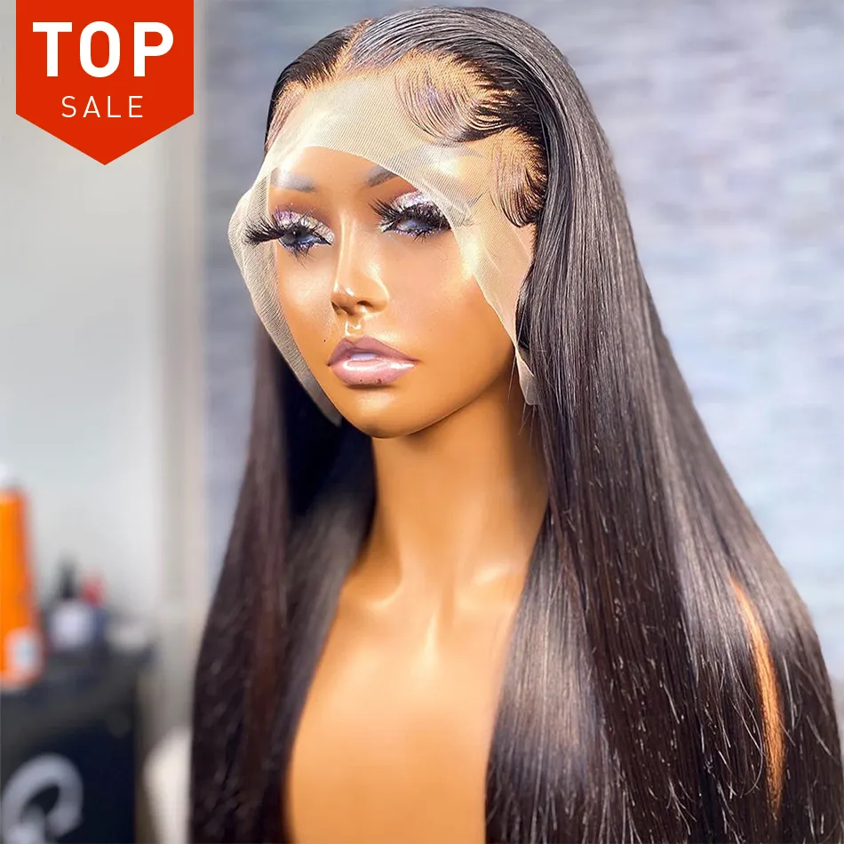 High Quality Full Lace Wigs HD Lace Front Wigs Human Hair Brazilian HD 13x6 Lace Frontal Wigs Wholesale Vendors For Black Women