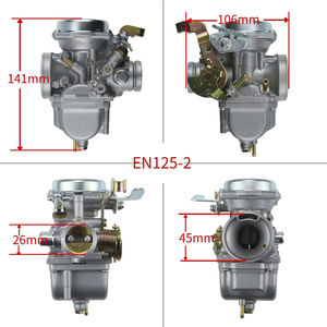 26mm Suzu Ki EN125-2 GN125 GS125 EN125 1994 2001 Compatible GN125E <span class=keywords><strong>Intruder</strong></span> <span class=keywords><strong>125</strong></span> Moto ATV Carburateur - Product Image 2