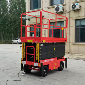 Elevador Portátil Eléctrico Hidráulico, Elevador Móvil con Capacidad de 100 kg y Altura de 22 m, <span class=keywords><strong>Precio</strong></span> con Certificación CE, Elevador de Tijera Auxiliar - Product Image 2