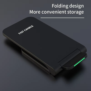 Nuovo Caricatore Wireless Personalizzato 2025 con Logo, Supporto per Telefono 15W, Stazione di Ricarica Rapida Pieghevole - Product Image 4