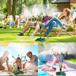 KK amélioré 26.2FT(8.0 mètres) système de refroidissement par brouillard debout portable brouillard d'eau jouant jouets d'arrosage de jardin en plein air, refroidisseur de pulvérisation - Product Image 6