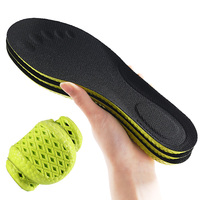 Semelles de sport épaisses en PU avec logo personnalisé YDHN XY56, respirantes, hautement élastiques, absorption des chocs 4 saisons, coussin d'air sportif