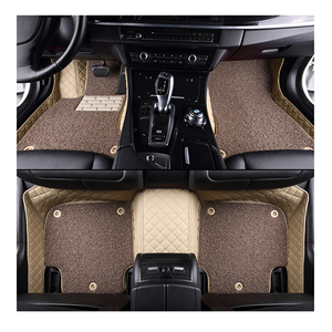 Tappetini <span class=keywords><strong>auto</strong></span> in pelle 3D di lusso di alta qualità a copertura completa impermeabile per <span class=keywords><strong>auto</strong></span> 99% 3 pezzi <span class=keywords><strong>da</strong></span> uomo e <span class=keywords><strong>donna</strong></span> tappetini - Product Image 1
