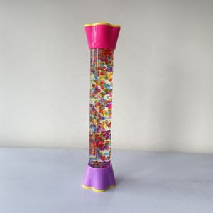 زجاجة مهدئة جديدة بسائل حركي على شكل مخلوقات بحرية عائمة، لعبة أطفال بمؤقت سائل حركية فيديت حسي مع خاصية التوحد - Product Image 5