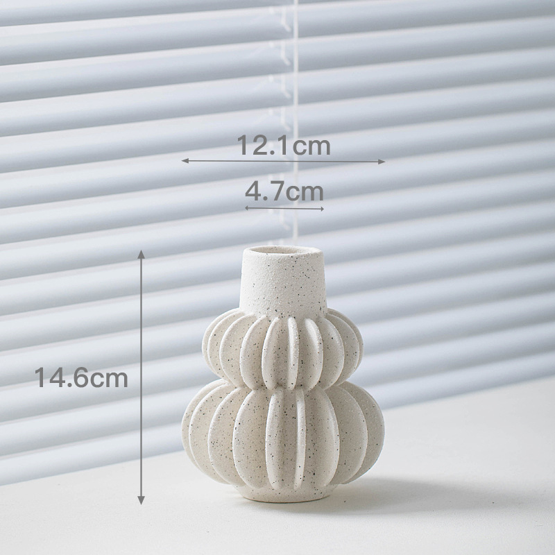 Gourd-shaped double-layer white