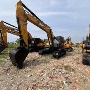 Excavatrice sur chenilles hydraulique SANY SY215C d'<span class=keywords><strong>occasion</strong></span> 21,5T, machine de terrassement pour l'exploitation minière, qualité export, <span class=keywords><strong>à</strong></span> vendre - Product Image 5