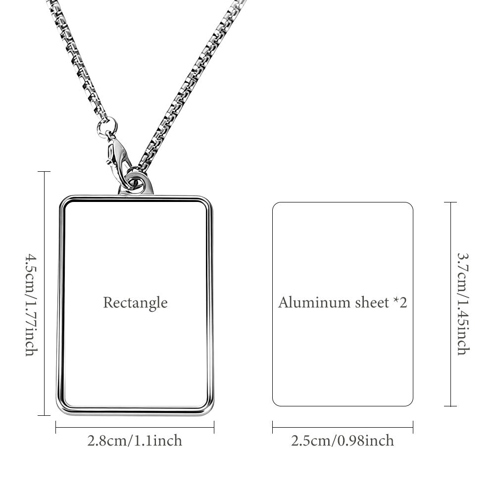 สีเงิน - สี่เหลี่ยมผืนผ้า