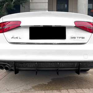 Alerón Trasero para Audi A4 B8.5 Sline 2013-2016, Estilo Tuning, Color Negro Mate, Modificación Exterior - Product Image 2