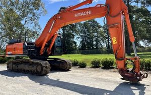 Excavatrice Hitachi ZX350 d'occasion, Hitachi ZX350-6a ZX350-3G EX350, équipement lourd, excavatrice hydraulique sur chenilles d'occasion - Product Image 2