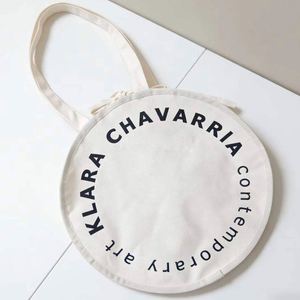 Sac fourre-tout en coton et jute pour mariée avec poignée en corde, logo personnalisé pour cadeaux de fête prénuptiale, mariage, fiançailles, lune de miel, voyage - Product Image 3