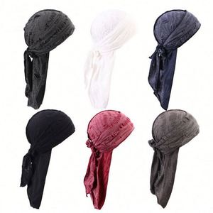 Durag pour Hommes et Femmes, Imprimé, Bonnet, Bandeau pour Tresses et Ondulations, Foulard de Sommeil, Sport, Cyclisme, Turban, Bonnet, Bandana, Chapeau, Du Rag, Cadeau Promotionnel - Product Image 1