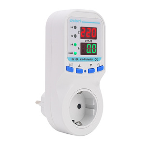 Liu Yi LYP-16 Metering Socket 220V 1 Outlet Voltage Current Display Overload Protection Home Use - Product Image 3