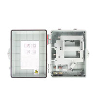 Boîtier de distribution de fibre optique extérieur 16 cœurs, type cassette, avec terminaison de répartiteur, grand espace, étanche IP65, antivol