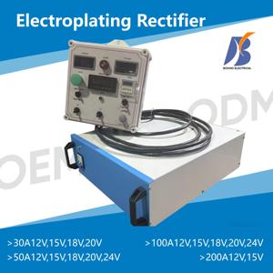 Rectificador de <span class=keywords><strong>200</strong></span> Amperios y 12 Voltios para Laboratorio de Galvanoplastia con Temporizador y Medidor de Amperios-Hora - Product Image 2