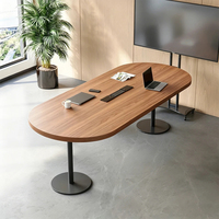 Meubles de bureau en bois de luxe, bureaux de direction modernes et table de conférence pour bureau