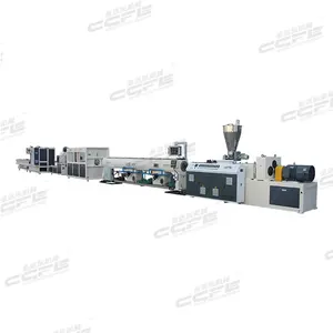 Fully Automatic Plastic Twin Screw Extruder 16mm-630mm Diameter PVC/UPVC/CPVC Pipe Extrusion Making Machine