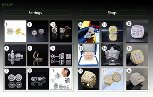 กริลล์ซฟันเงินแท้ S925 ประดับเพชรโมอิสซาไนต์ VVS D ผ่านการทดสอบเพชร 100% พร้อมใบรับรอง GRA - Product Image 6