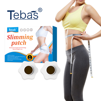 Patch Minceur Herbal au Gingembre, Armoise, Feuille de Lotus pour Brûler la Graisse Abdominale et Perdre du Poids