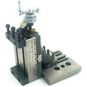 Base de glissière de fraisage verticale miniature brevetée, montage direct assorti, 7 x 14, type pivotant pour tour, moteur MT4 - Product Image 6