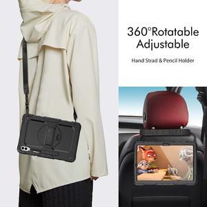 Cover Protettiva Colorata in PC per Samsung Tab S8 Plus <span class=keywords><strong>S7</strong></span> <span class=keywords><strong>FE</strong></span> <span class=keywords><strong>S7</strong></span> Plus con Design a Supporto Girevole, Custodia per <span class=keywords><strong>Tablet</strong></span> - Product Image 5