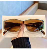 Lunettes de soleil Y2K tout-en-un UV400 à monture intégrale, style rétro personnalisé, nouvelle collection 2026, pour le marché transfrontalier, style urbain, pour hommes et femmes