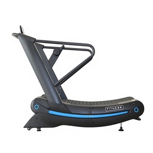 Caminadora Curva Portátil Sin Motor con Pantalla LED, Estructura Q235, Accionamiento Mecánico, Acabado Negro, Diseño Unisex, Velocidad de 15-20 km/h - Product Image 2