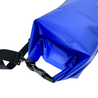 Pochette étanche unisexe personnalisable avec logo, sac flottant léger en PVC à fermeture roll-top, sac étanche coloré