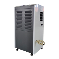 Déshumidificateur Compact 90L Réservoir Léger Portable Déshumidificateur Conception Idéal pour Voyage Camping Dortoir et Petits Espaces