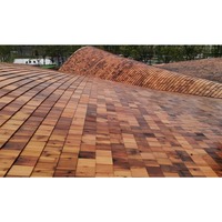 Großhandel Hochwertige Holzschindeln Holz-Dachschindeln für Häuser