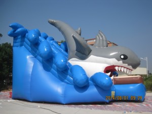 Vente flash : Toboggan aquatique géant gonflable en PVC pour enfants, idéal pour les événements commerciaux, résidentiels, scolaires et les locations, capacité de 500 kg - Product Image 5