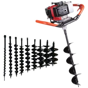 Industrial Grade Petrol/Gasoline Powered Steel <b>Hand</b> Auger <b>Drilling</b> Machine 52cc Engine 1 Year Ground Earth <b>Drilling</b> Accessories - Product Image 4