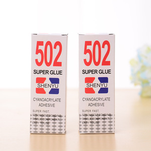 Pegamento Superfuerte Shenyu 502, Adhesivo de Cianoacrilato HPP.E.W-1, Fuerte Adhesión, Uso en Papelería de Oficina - Product Image 2