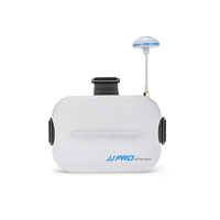 Lunettes VR JJPRO F01 avec transmission en temps réel 5.8G, mini-drone FPV, casque de réalité virtuelle, bande complète 640x480 WVGA, matériau PVC, pour hélicoptère