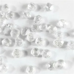 2.5-6.0 carat sintetico bianco uncut diamante grezzo per monili