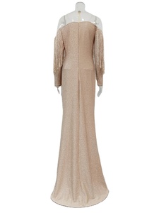 <span class=keywords><strong>Abito</strong></span> da Donna <span class=keywords><strong>Midi</strong></span> alla Moda a Vita Alta con Frange e <span class=keywords><strong>Paillettes</strong></span> Svasate 2023 - Product Image 5