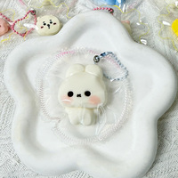 Mainan Squishy silikon anti-stres kreatif mainan Remas lucu Mini kartun mainan anak-anak kecemasan Fidget dekompresi warna disesuaikan