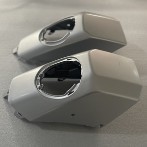 Toyota FJ Cruiser Front Bumper <b>Corner</b> <b>Protectors</b> Silver Fog Light Cutouts 52414-35030 52413-35040 - Product Image 5