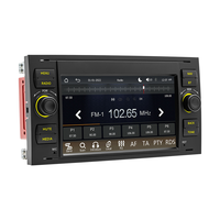Reproductor MP5 para Auto con Pantalla de 7 Pulgadas, 4 Núcleos, Carplay Inalámbrico, Android Auto, Radio FM, Bluetooth, para Ford Transit, Radio de Auto de 2 Din