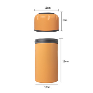 Wine Cooler Bottle Insulator Orange Stainless Steel Party Use - Product Image 5
