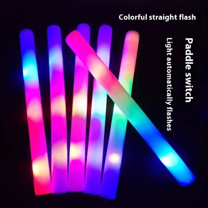 カラフルなLED電子グロースティックバー大型コンサートフラッシュスティックカスタムロゴ印刷スポンジフォームプロモーションパーティー用品 - Product Image 2