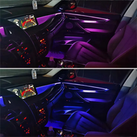 Nouvelle lumière d'ambiance conversion automatique voiture porte intérieure lumière ambiante éclairage décoratif pour BMW X5 X6 F15 F16 2014-2018