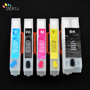 Cartouches d'encre neuves <span class=keywords><strong>pour</strong></span> <span class=keywords><strong>imprimante</strong></span> <span class=keywords><strong>Epson</strong></span> <span class=keywords><strong>XP</strong></span> 635 <span class=keywords><strong>XP</strong></span> <span class=keywords><strong>540</strong></span> <span class=keywords><strong>XP</strong></span> 640 <span class=keywords><strong>Cartouche</strong></span> d'encre Ciss avec puce de réinitialisation - Product Image 1