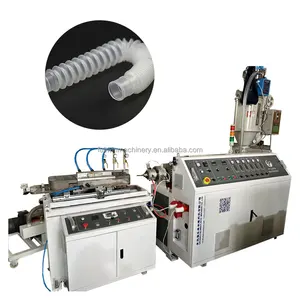 PP PVC PE Plastic Corrugated Pipe Manufacturing Equipment for producing retractable corrugated pipes