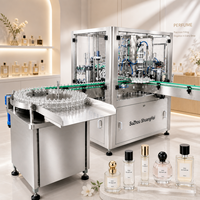 Machine de remplissage de parfum sous vide à pression négative, ligne de remplissage réduisant la formation de mousse et les gouttements