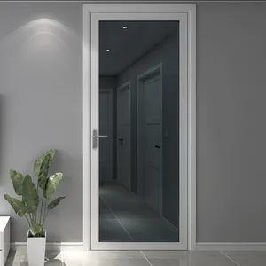 अनुकूलित घर आधुनिक बाहरी दरवाजे एल्यूमीनियम दरवाजा ग्रिल फ्रेंच कैचर दरवाजा